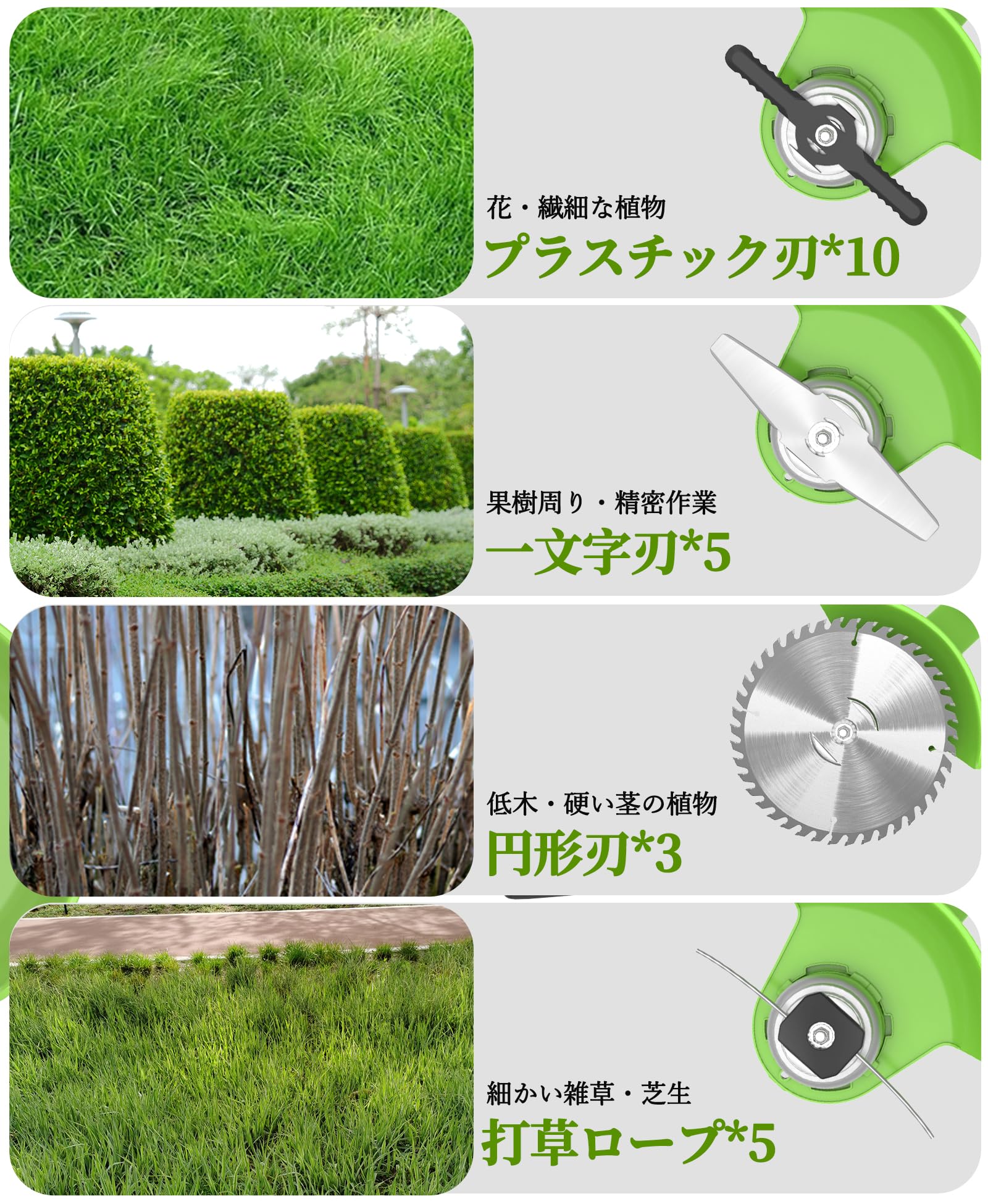 Amazon.co.jp: 草刈り機 充電式草刈り機 1880W高出力 21V 2
